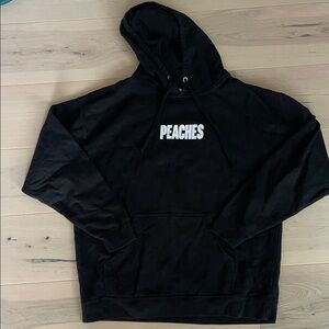 Peaches Uniforms Men's Black Hoodie